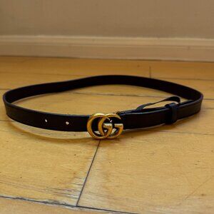 Gucci GG Marmont thin belt